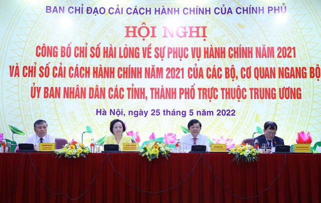 Công bố Chỉ số CCHC năm 2021: Đắk Lắk tăng 9 bậc, xếp vị thứ 36/63 tỉnh, thành phố trực thuộc Trung ương