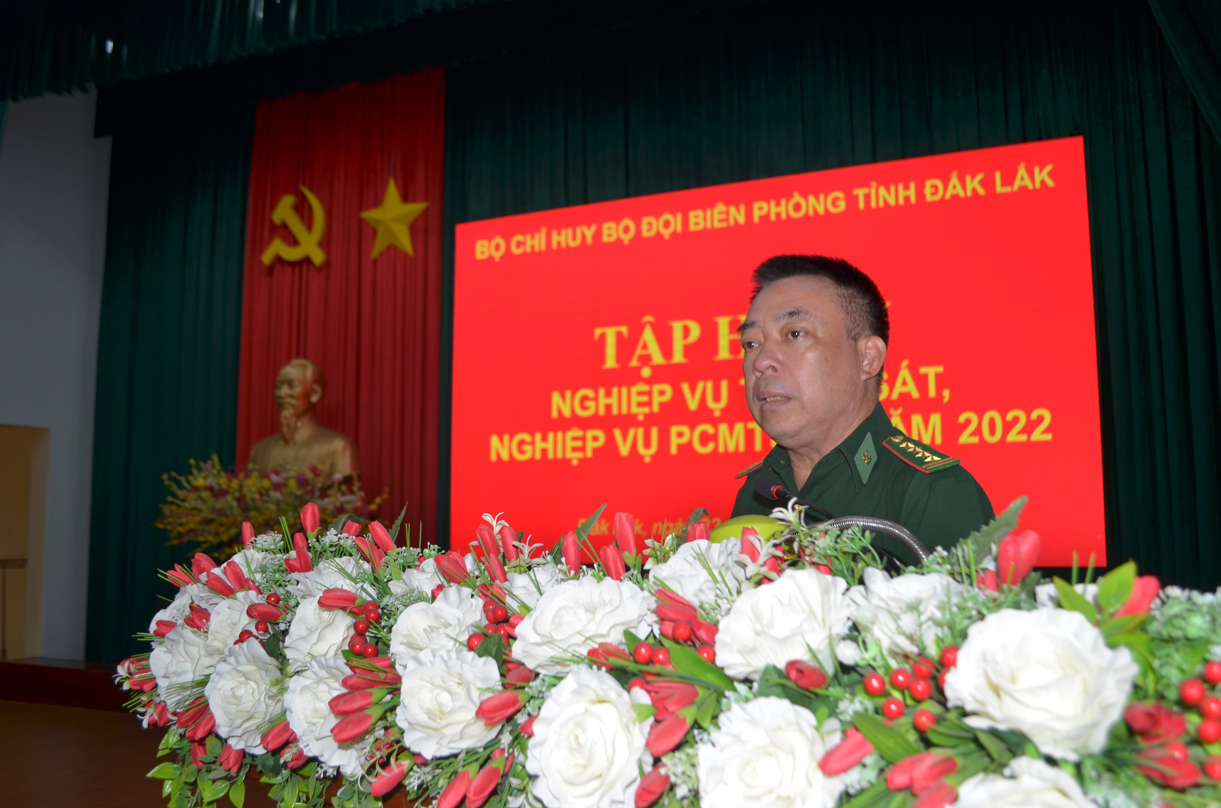 Bộ đội Biên phòng tỉnh Đắk Lắk tập huấn nghiệp vụ trinh sát và phòng, chống ma túy và tội phạm