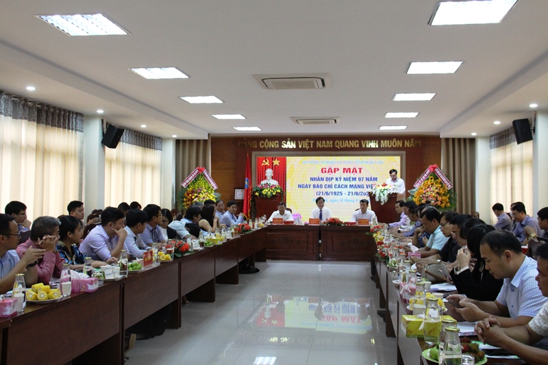 Sở NN&PTNT gặp mặt báo chí nhân dịp Ngày Báo chí Cách mạng Việt Nam