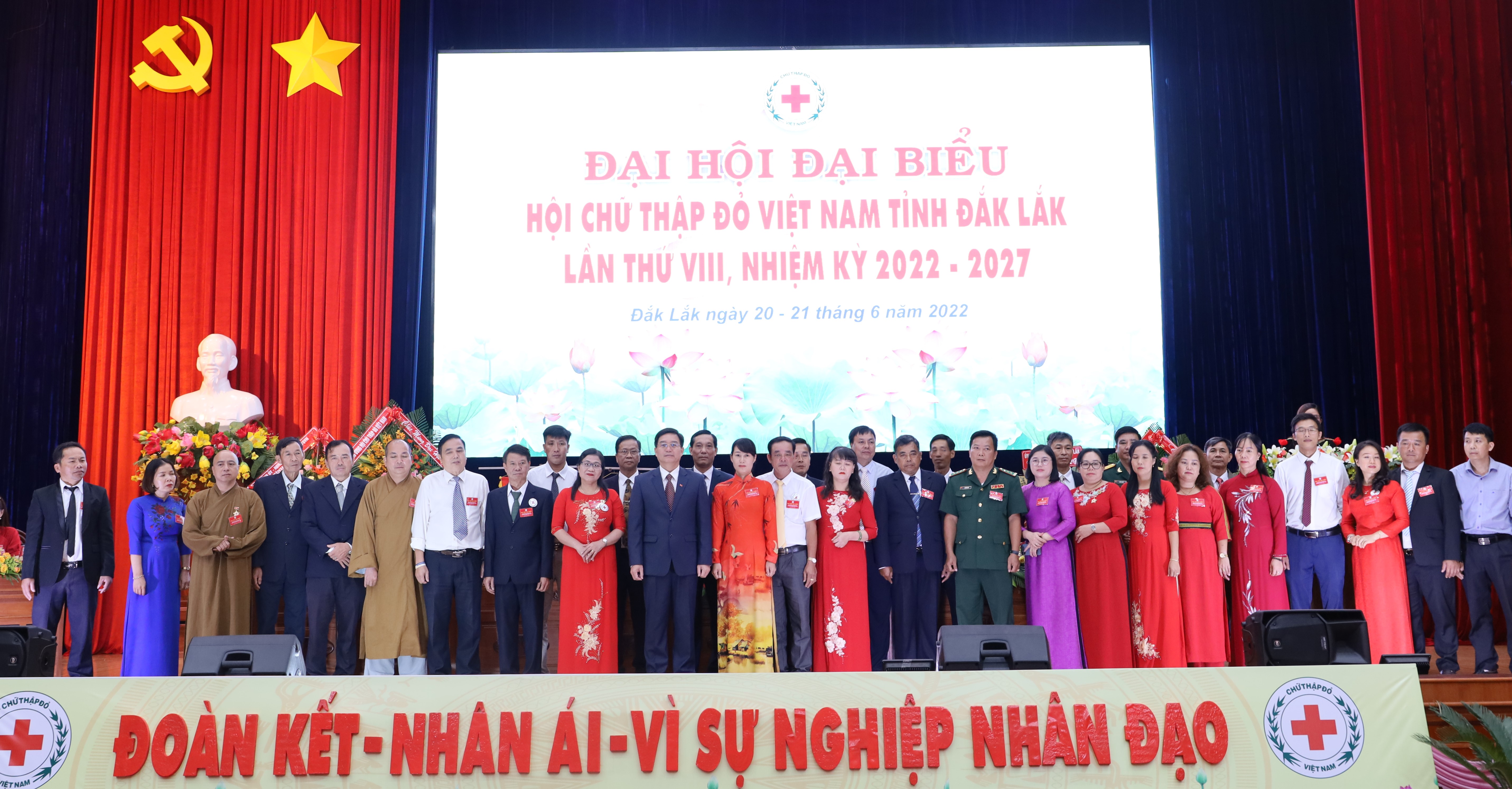 Đại hội đại biểu Hội Chữ Thập đỏ tỉnh Đắk Lắk lần thứ VIII, nhiệm kỳ 2022-2027