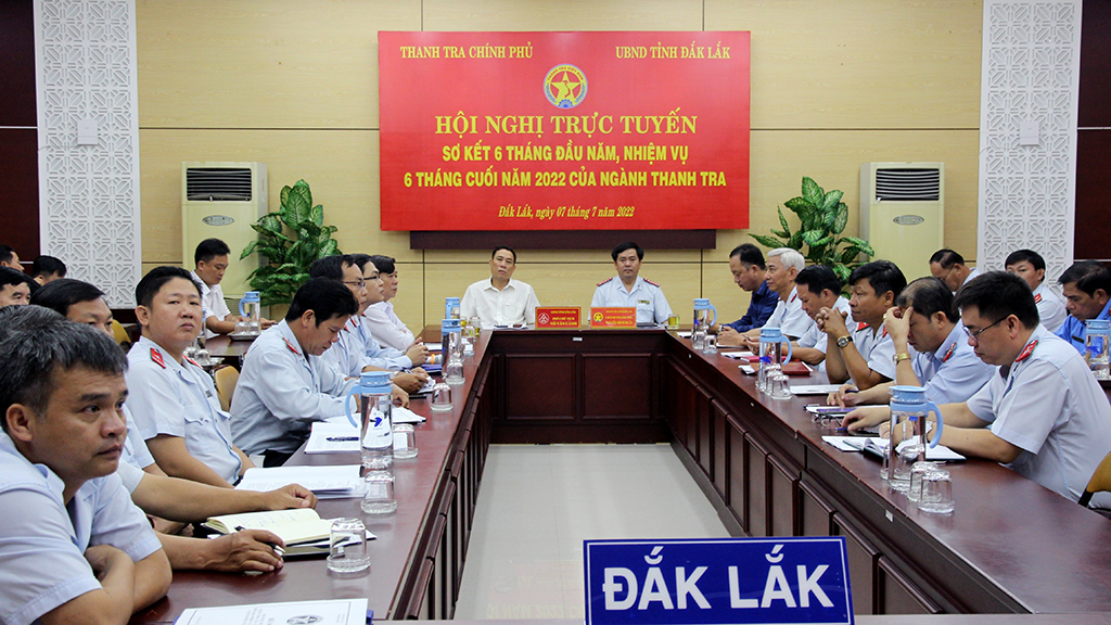 Ngành Thanh tra sơ kết công tác 06 tháng đầu năm 2022
