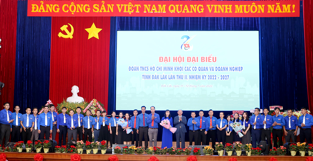 Đại hội Đại biểu Đoàn TNCS Hồ Chí Minh khối các cơ quan và doanh nghiệp tỉnh: Trách nhiệm – Tiên phong – Sáng tạo – Hội nhập – Phát triển