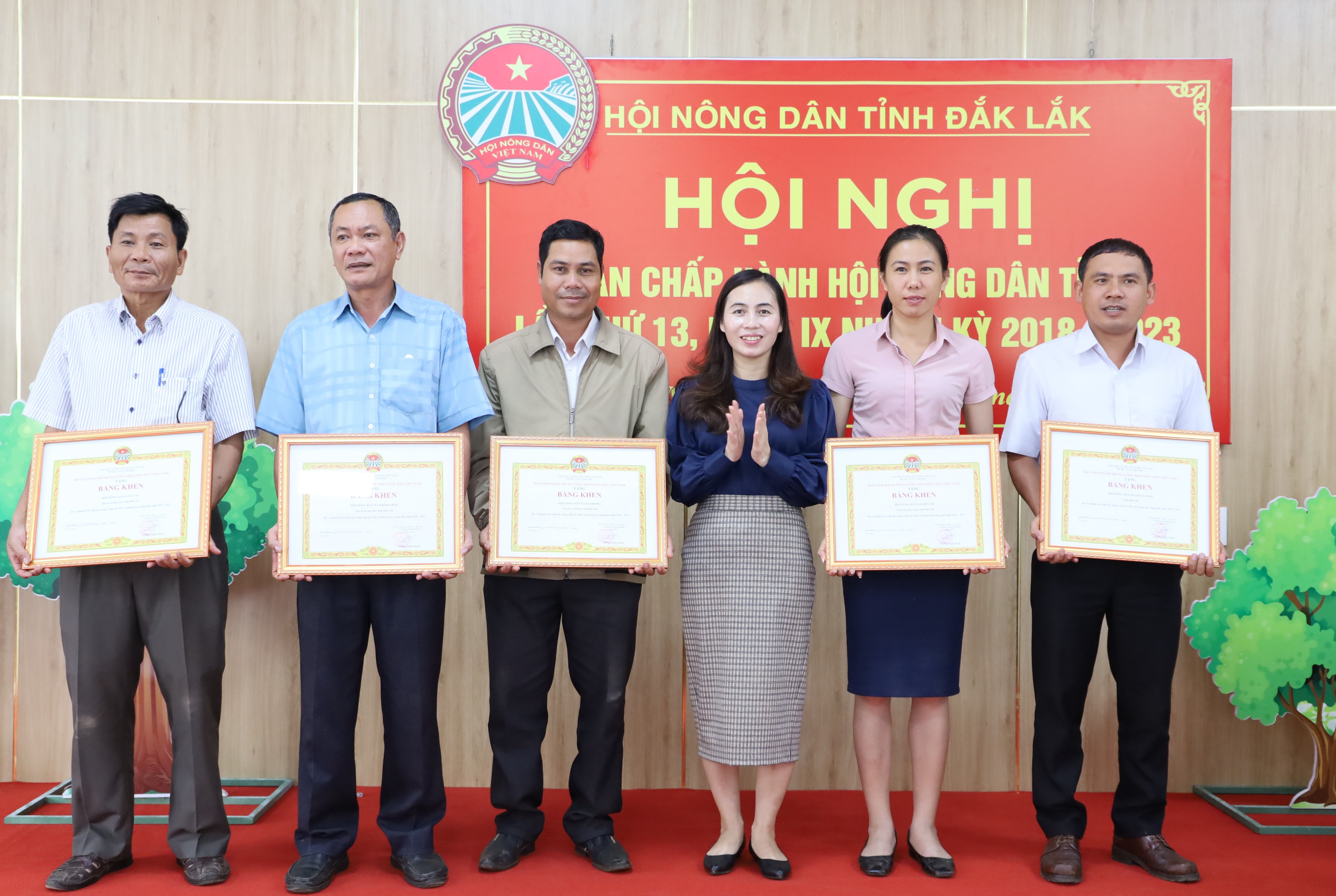 Hội nghị Ban Chấp hành Hội Nông dân tỉnh Đắk Lắk lần thứ 13, khóa IX, nhiệm kỳ 2018-2023