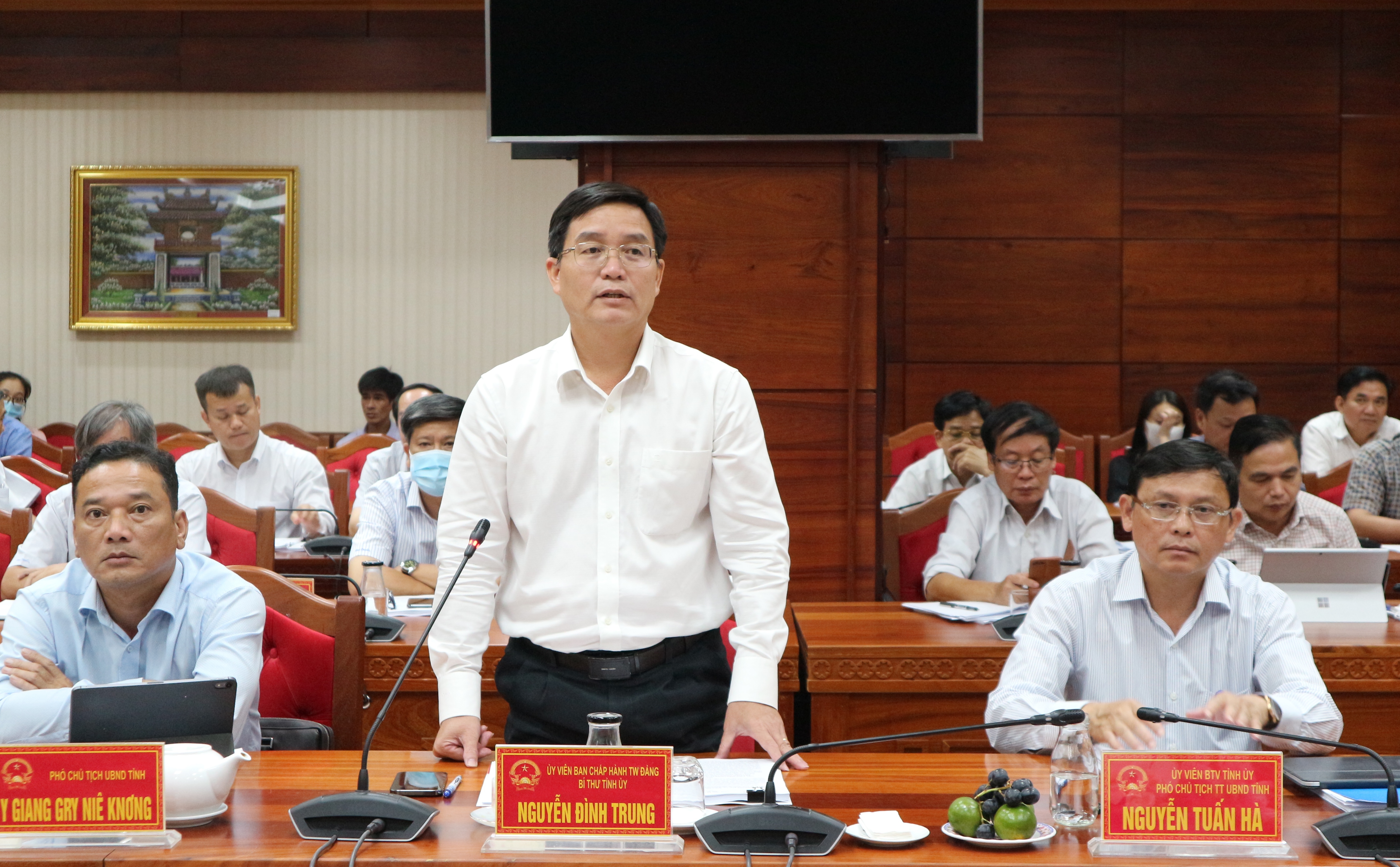 Đoàn Giám sát của Quốc hội làm việc thực hiện chính sách pháp luật về thực hành tiết kiệm, chống lãng phí tại tỉnh Đắk Lắk