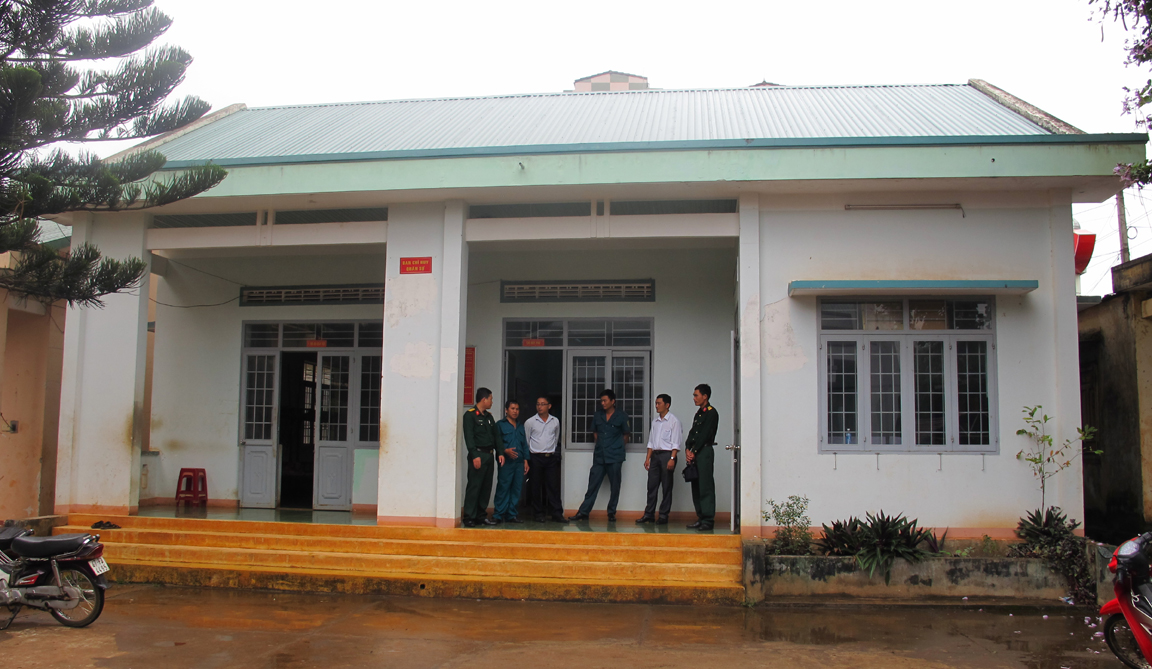 Phê duyệt Báo cáo kinh tế kỹ thuật công trình Nhà làm việc Ban Chỉ huy Quân sự cấp xã, huyện Ea H’leo