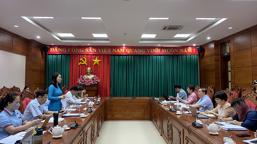 UBND tỉnh làm việc với Đoàn công tác của Ủy ban Công tác về các tổ chức phi chính phủ nước ngoài