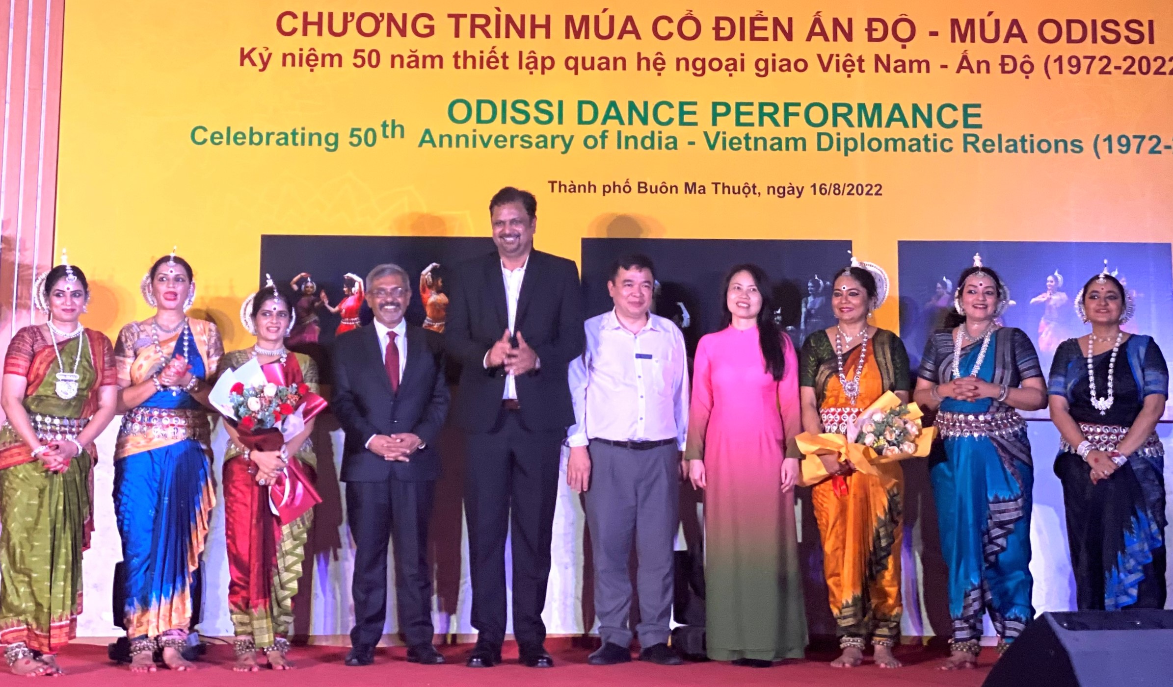 Chương trình giao lưu múa cổ điển ODISSI Ấn Độ tại tỉnh Đắk Lắk
