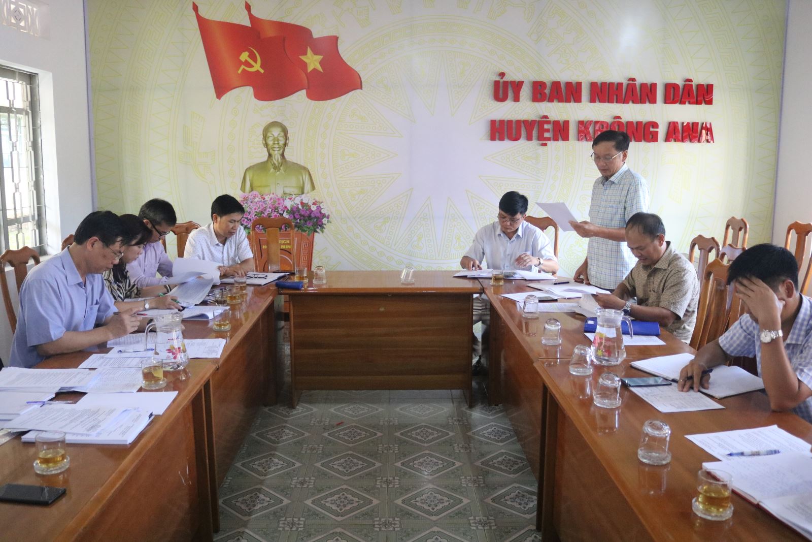 Kiểm tra công tác giải ngân vốn đầu tư công năm 2022 trên địa bàn huyện Krông Ana