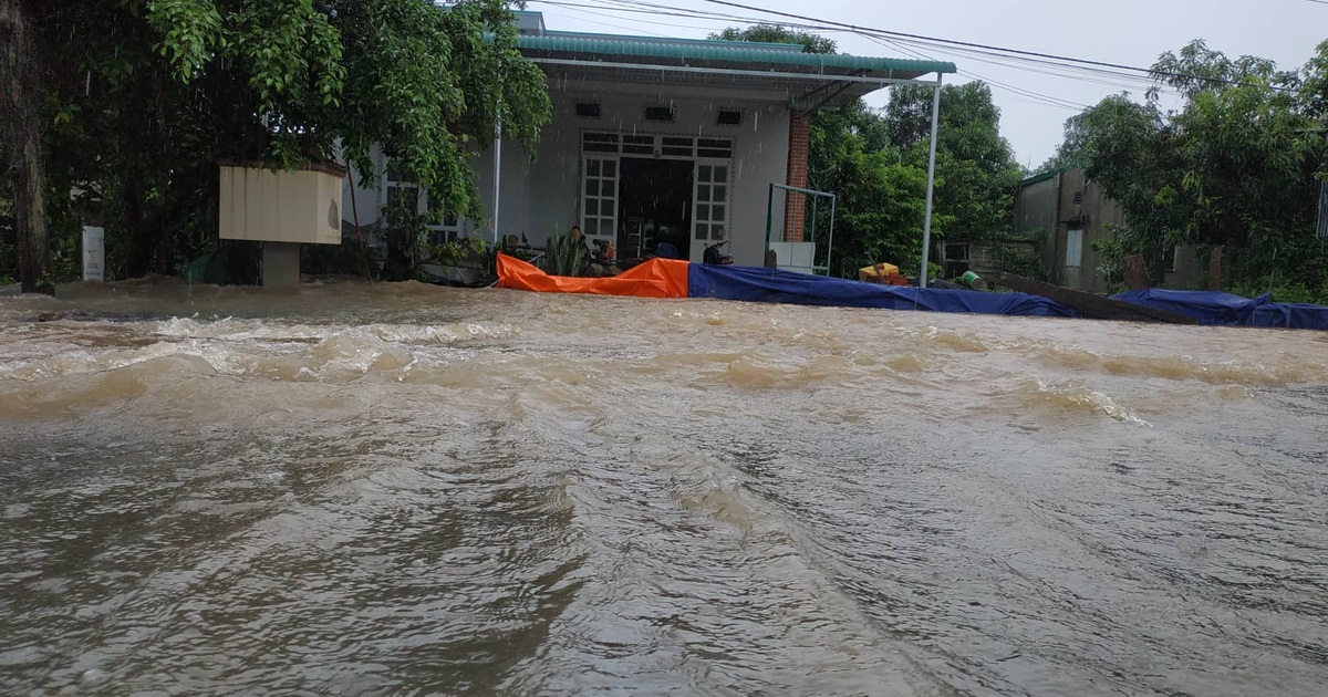 Chủ động ứng phó với mưa lớn diện rộng do ảnh hưởng của cơn bão số 4 trên địa bàn tỉnh