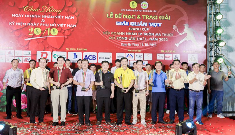 Giải quần vợt tranh cúp Hội Doanh nhân Thành phố Buôn Ma Thuột mở rộng lần thứ 1