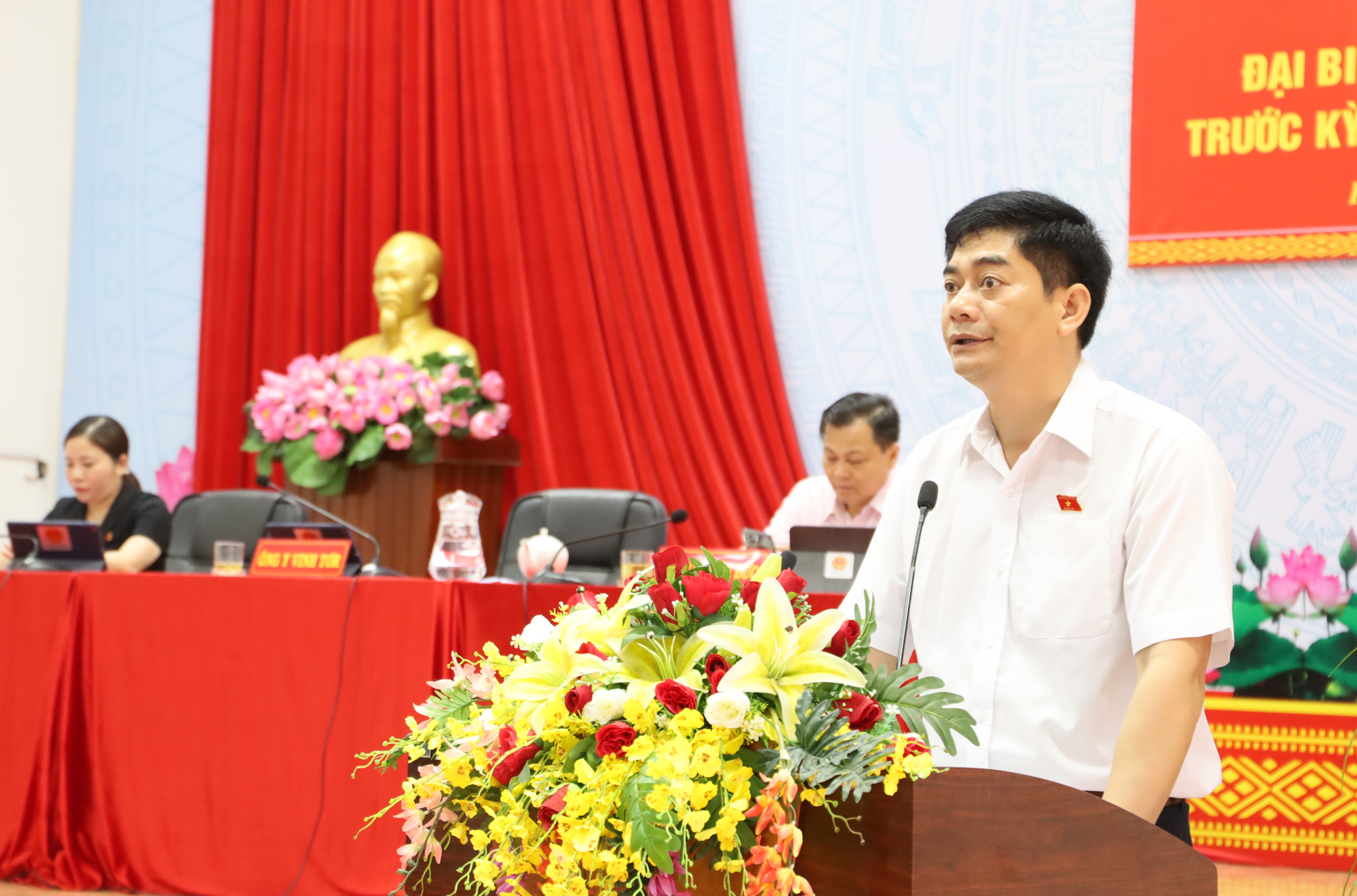 Đoàn Đại biểu Quốc hội tỉnh tiếp xúc cử tri huyện Krông Ana