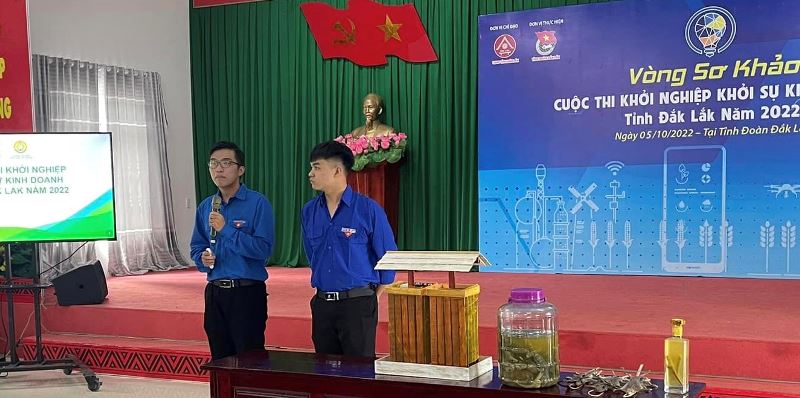 20 đề án, ý tưởng được chọn vào Vòng chung kết Cuộc thi Khởi nghiệp, khởi sự kinh doanh tỉnh Đắk Lắk năm 2022