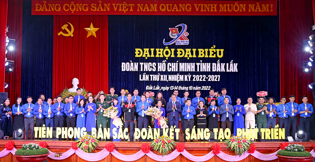 Đại hội đại biểu Đoàn TNCS Hồ Chí Minh tỉnh lần thứ XII, nhiệm kỳ 2022 – 2027 thành công tốt đẹp