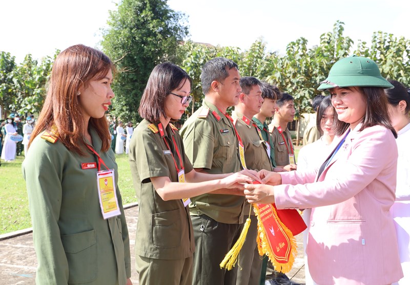 Khai mạc Hội thao Giáo dục quốc phòng – an ninh học sinh THPT tỉnh Đắk Lắk