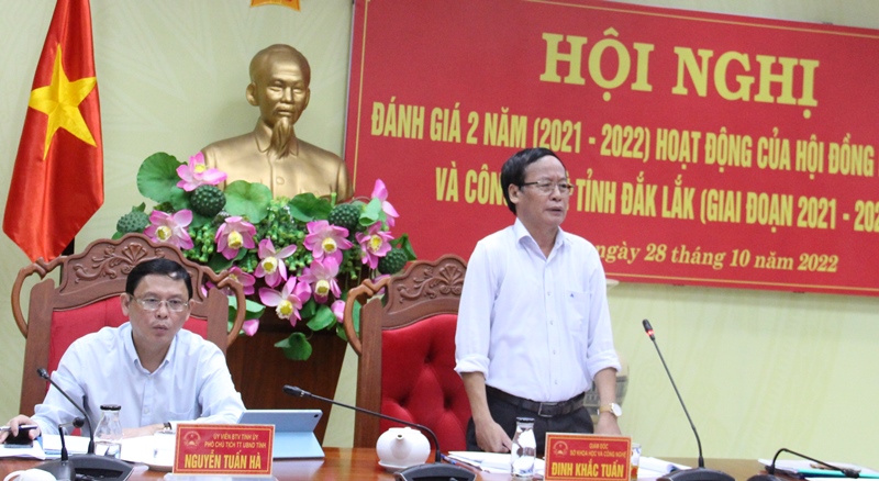 Hội đồng Khoa học và Công nghệ tỉnh Đắk Lắk triển khai nhiệm vụ giai đoạn 2023-2025