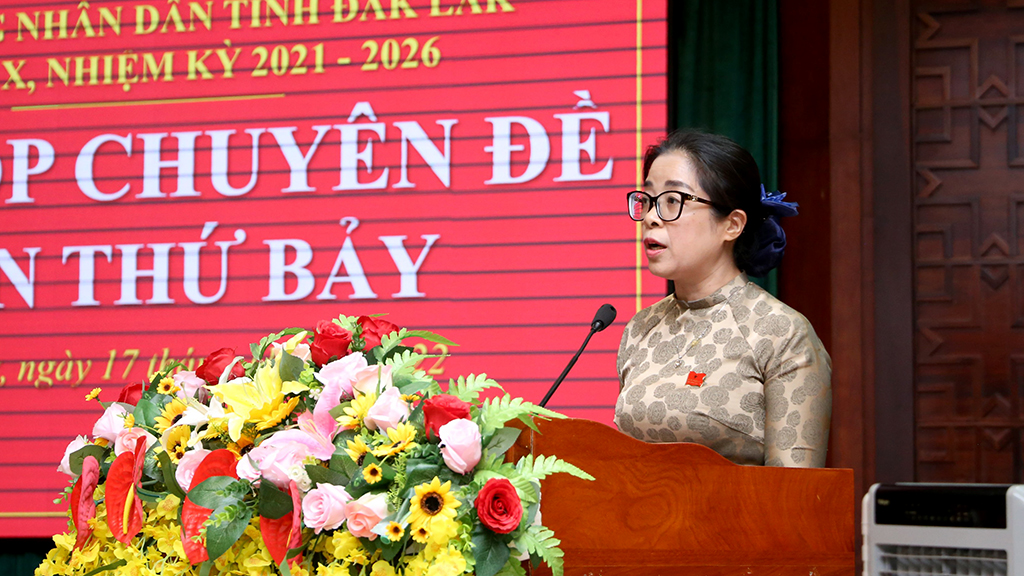 Bế mạc Kỳ họp chuyên đề lần thứ Bảy, HĐND tỉnh khóa X