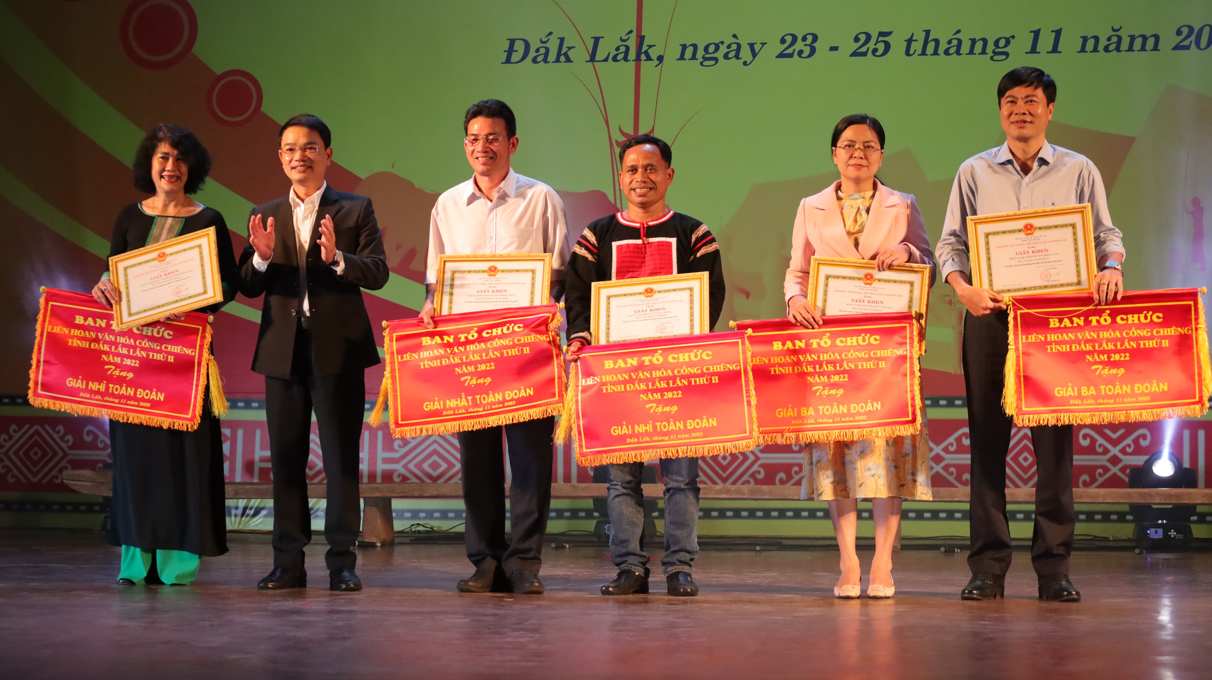 Liên hoan Văn hóa cồng chiêng tỉnh Đắk Lắk lần thứ 2, năm 2022 : Huyện Krông Năng xuất sắc đạt giải Nhất