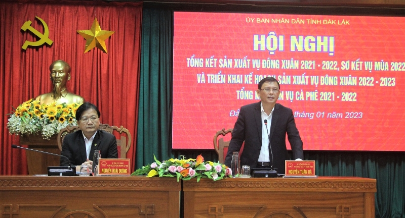Đắk Lắk triển khai kế hoạch sản xuất vụ Đông Xuân năm 2022- 2023