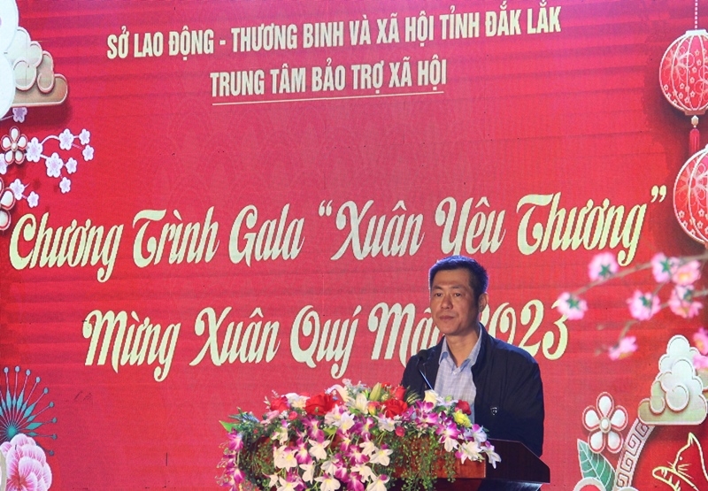 Chương trình “Xuân yêu thương” đến với trẻ em, người già neo đơn tại Trung tâm Bảo trợ Xã hội tỉnh