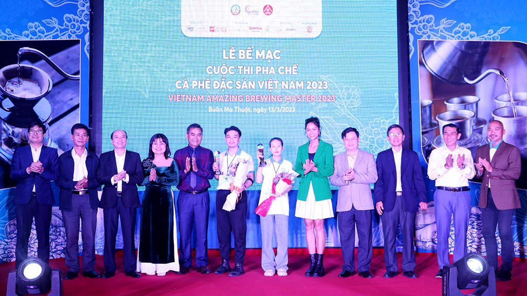 Cuộc thi pha chế cà phê đặc sản Việt Nam 2023: Vinh danh 06 thí sinh xuất sắc nhất