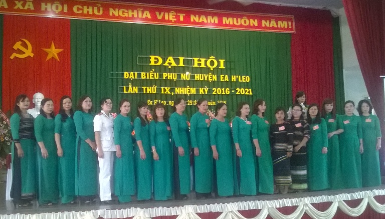 Đại hội đại biểu Phụ nữ huyện Ea H’Leo lần thứ IX, nhiệm kỳ 2016-2021
