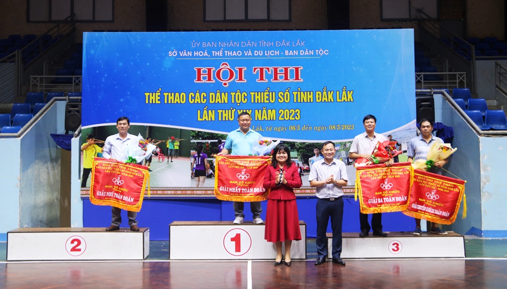 Bế mạc Hội thi thể thao các dân tộc thiểu số tỉnh Đắk Lắk năm 2023
