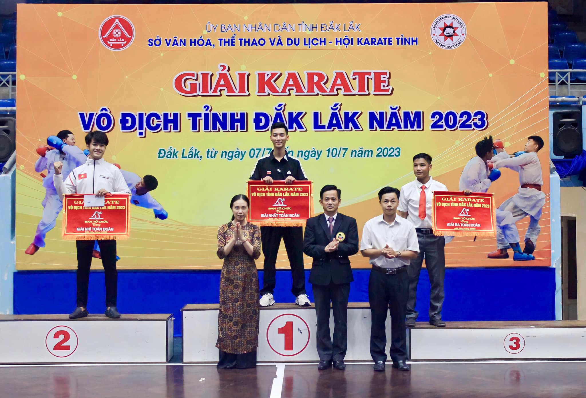 Bế mạc Giải Karate vô địch tỉnh Đắk Lắk năm 2023