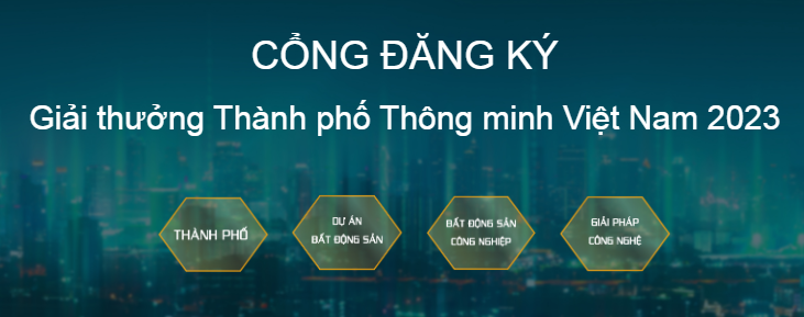 Tham gia “Giải thưởng Thành phố thông minh Việt Nam 2023”