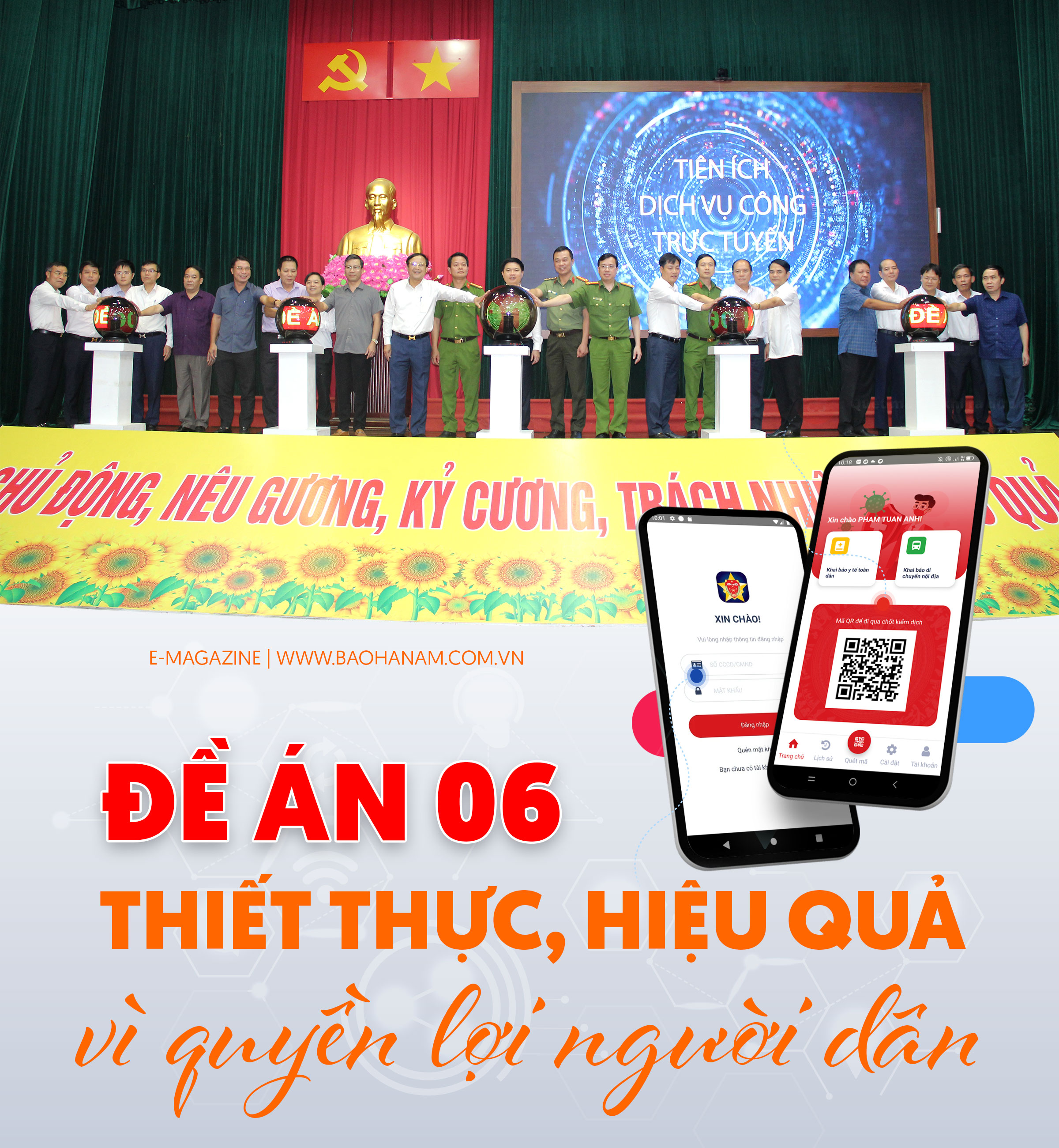 Triển khai thực hiện nhiệm vụ Đề án 06/CP tại 03 văn bản chỉ đạo của Thủ tướng Chính phủ