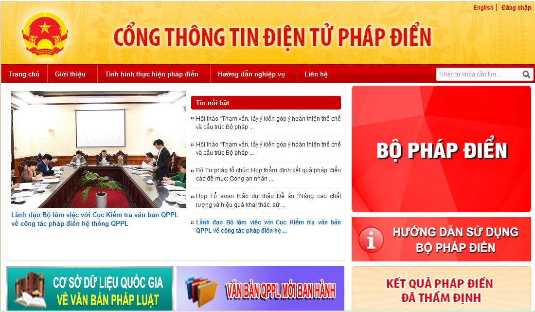 Đẩy mạnh khai thác, sử dụng Bộ pháp điển