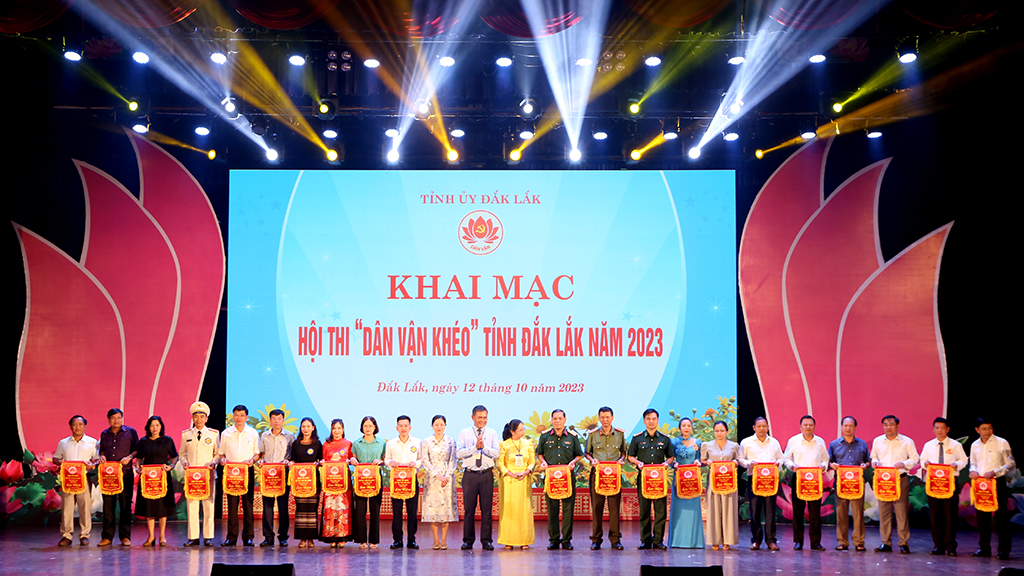 21 đội tham gia Hội thi “Dân vận khéo” tỉnh Đắk Lắk năm 2023