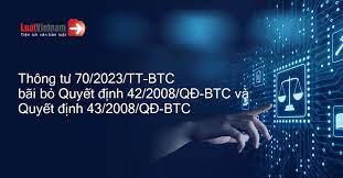 Triển khai Thông tư số 70/2023/TT-BTC ngày 17/11/2023 của Bộ trưởng Bộ Tài chính