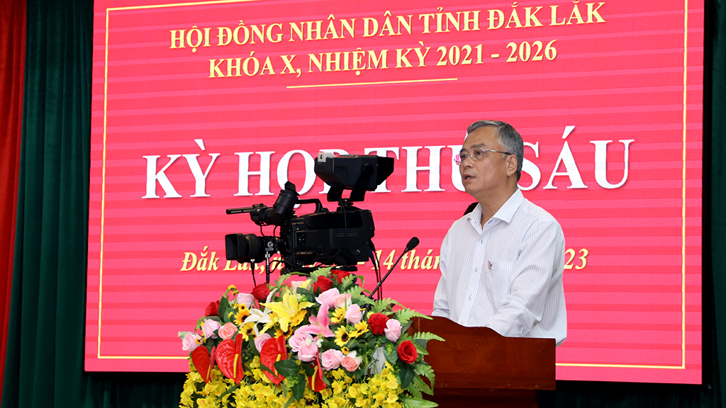 Tổng kết kỳ họp thứ sáu HĐND tỉnh Đắk Lắk khóa X, nhiệm kỳ 2021 – 2026