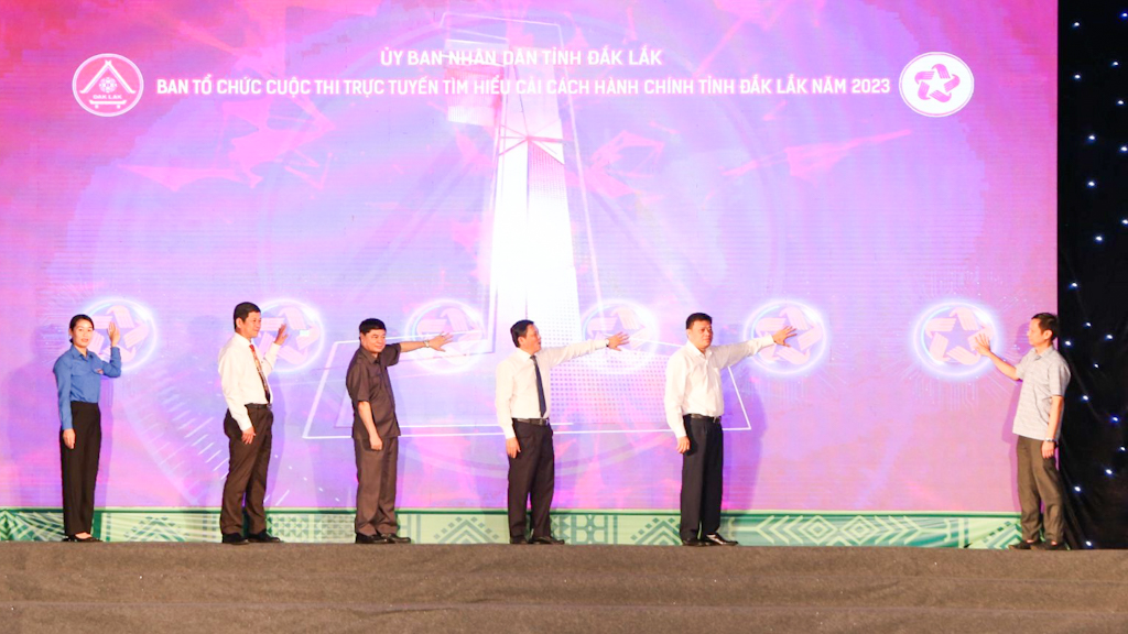 Chính thức phát động Cuộc thi trực tuyến tìm hiểu cải cách hành chính tỉnh Đắk Lắk năm 2023