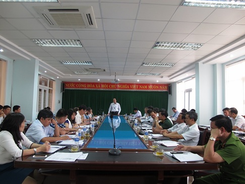 Đoàn kiểm tra Tỉnh ủy kiểm tra việc thực hiện Nghị quyết số 12-NQ-TU ngày 11/6/2010 của Ban Thường vụ Tỉnh ủy  tại Thành phố Buôn Ma Thuột.
