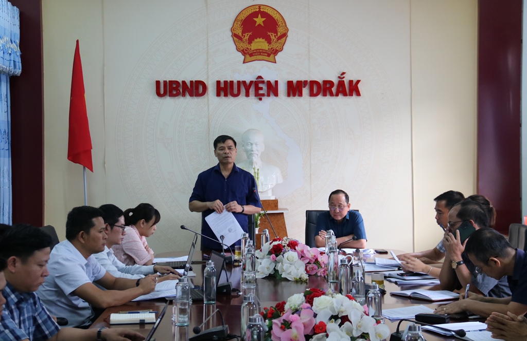 Kiểm tra công tác cải cách hành chính tại huyện M’Đrắk