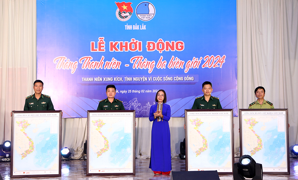 Ra quân “Tháng Thanh niên” và chương trình “Tháng ba biên giới” tỉnh Đắk Lắk năm 2024