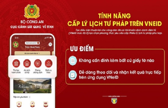 Đắk Lắk triển khai thực hiện việc cấp Phiếu lý lịch tư pháp trên Ứng dụng định danh và xác thực điện tử (VNeID)