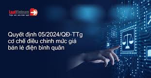 Triển khai Quyết định số 05/2024/QĐ-TTg ngày 26/3/2024 của Thủ tướng Chính phủ