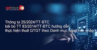 Triển khai Thông tư số 25/2024/TT-BTC ngày 23/4/2024 của Bộ Tài chính