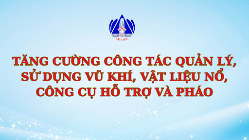 Tăng cường công tác quản lý, sử dụng vũ khí, vật liệu nổ, công cụ hỗ trợ và pháo trên địa bàn tỉnh