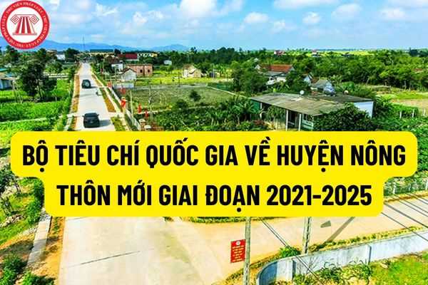 Quyết định về việc ban hành Bộ tiêu chí về huyện nông thôn mới, quy định thị xã, thành phố hoàn thành nhiệm vụ xây dựng nông thôn mới và Bộ tiêu chí về huyện nông thôn mới nâng cao tỉnh Đắk Lắk giai đoạn 2021 – 2025