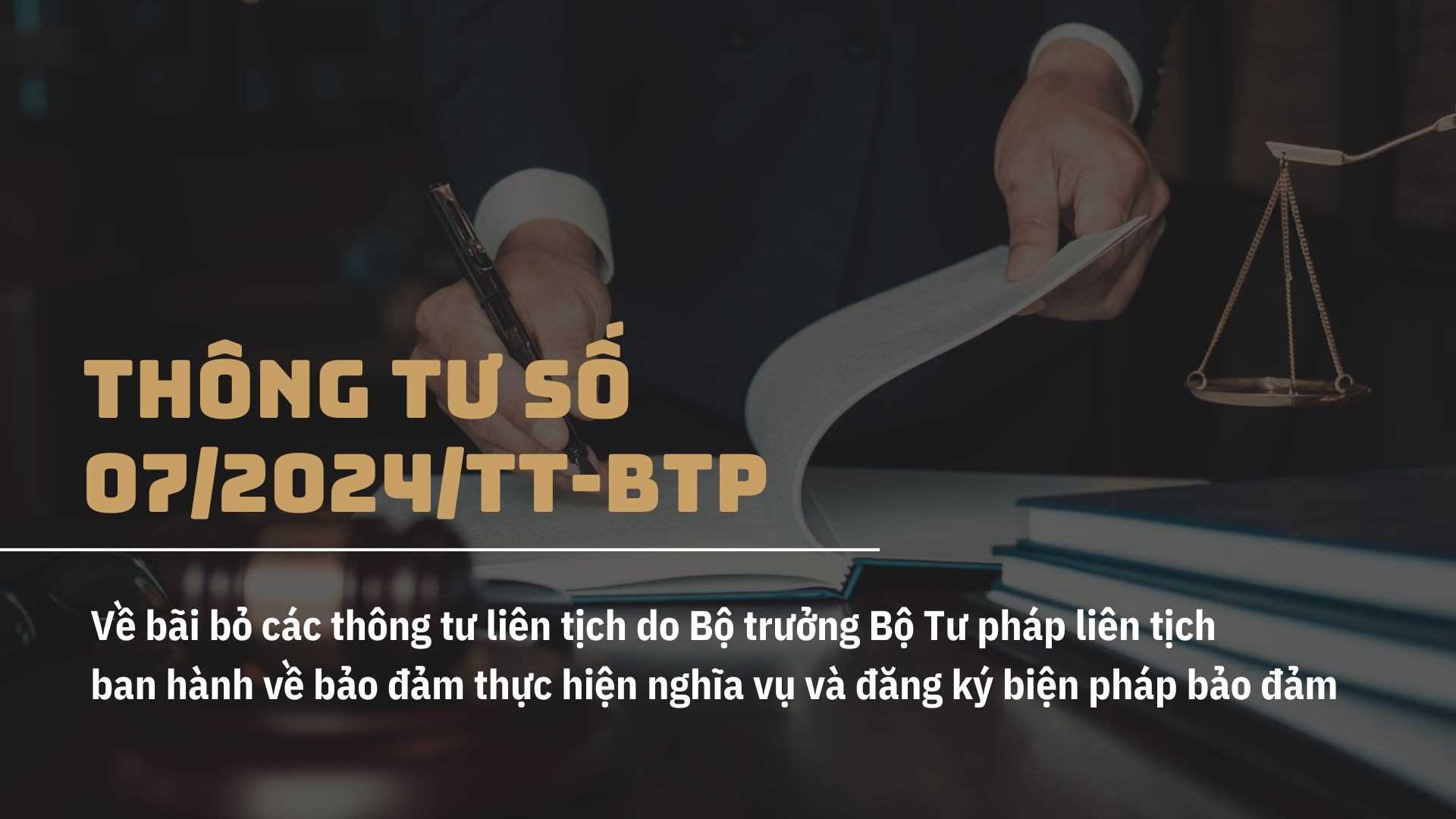 Triển khai Thông tư số 07/2024/TT-BTP, ngày 02/8/2024 của Bộ Tư pháp