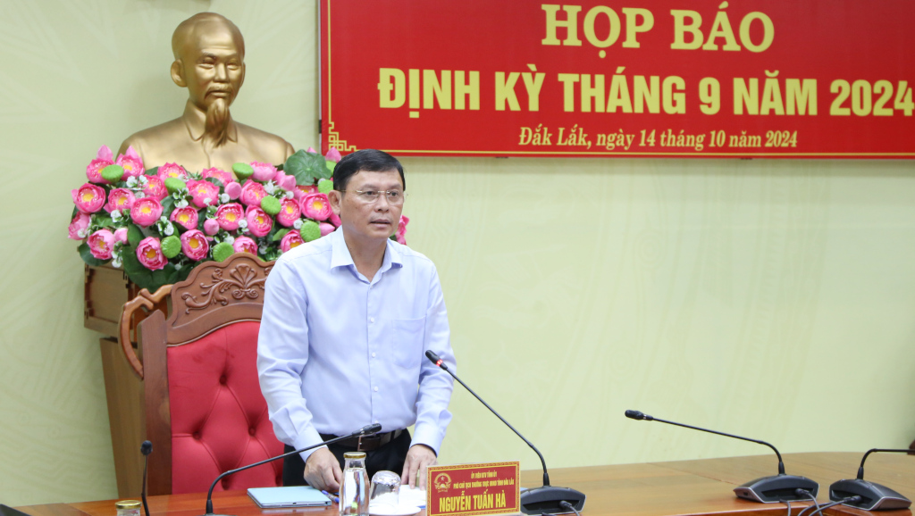 Thông báo kết luận của đồng chí Nguyễn Tuấn Hà - Phó Chủ tịch Thường trực UBND tỉnh, Trưởng Ban Chỉ đạo về chuyển đổi số tại Hội nghị hưởng ứng Ngày chuyển đổi số tỉnh Đắk Lắk năm 2024