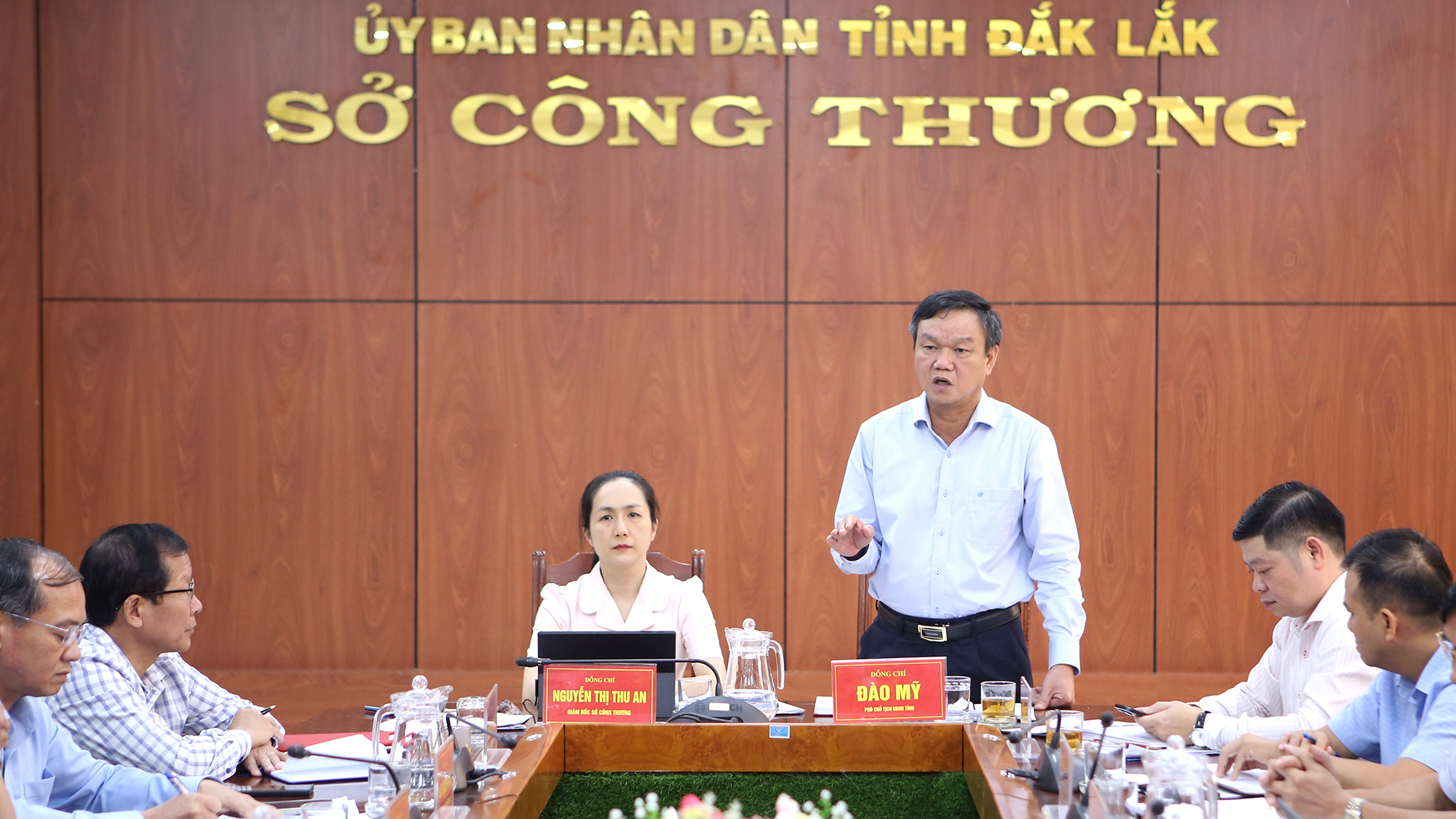 Phó Chủ tịch UBND tỉnh Đắk Lắk Đào Mỹ đã làm việc với Sở Công Thương