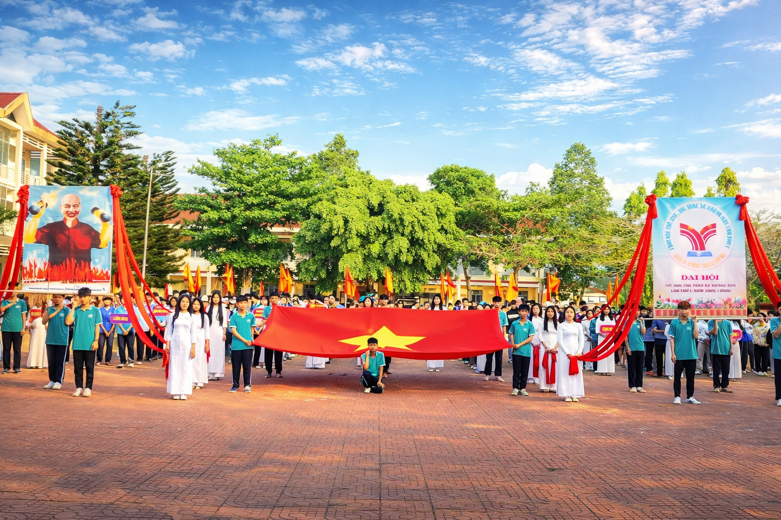 Khai mạc Đại hội Thể dục Thể thao xã Krông Búk lần thứ I, năm 2025 – 2026