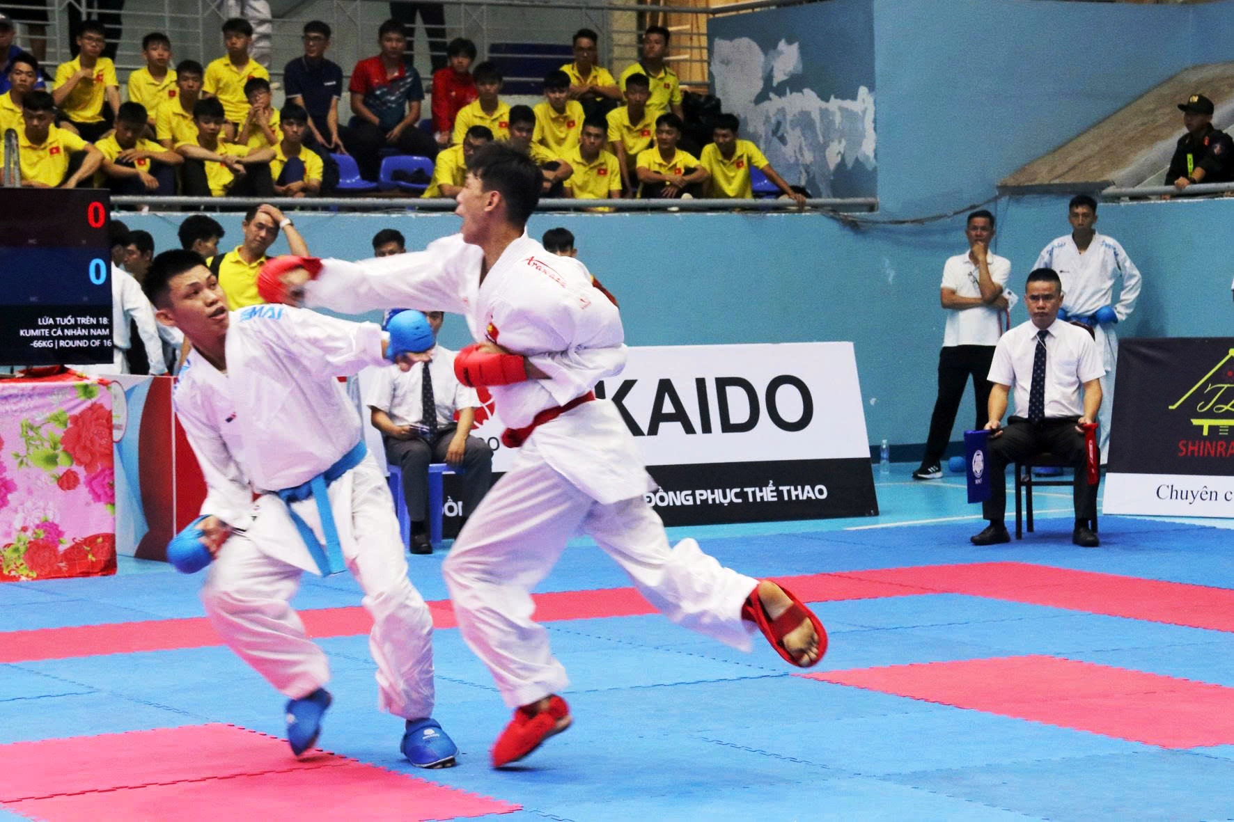 Gần 1.200 vận động viên tranh tài tại Giải vô địch các câu lạc bộ Karate quốc gia
