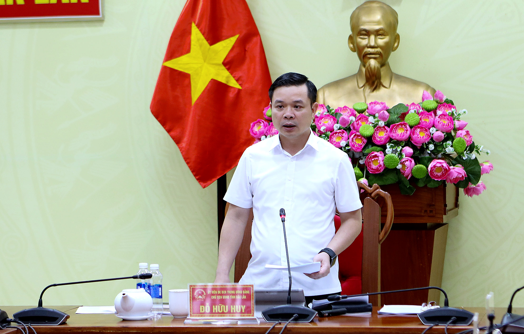 UBND tỉnh cho ý kiến về Báo cáo điều chỉnh  Quy hoạch tỉnh Đắk Lắk thời kỳ 2021-2030, tầm nhìn đến năm 2050