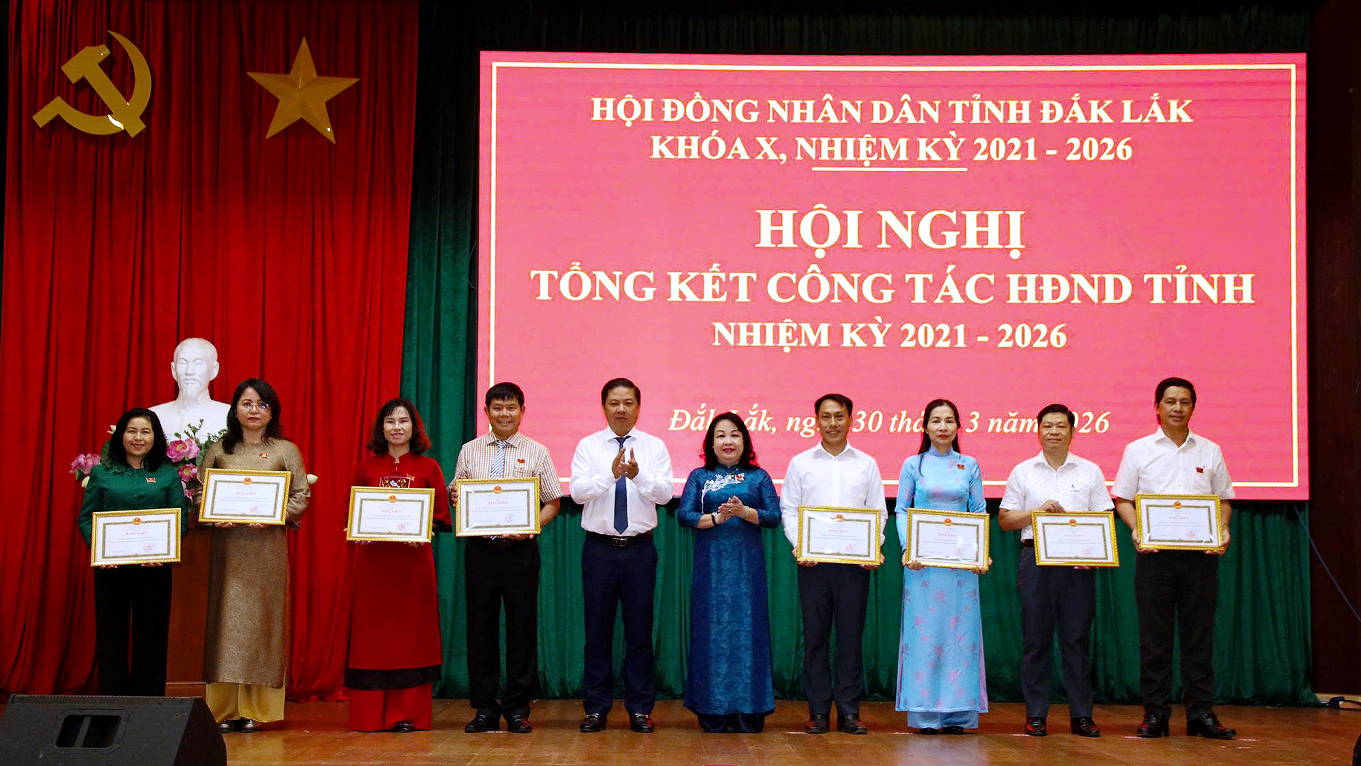 Tổng kết công tác HĐND tỉnh Đắk Lắk khóa X, nhiệm kỳ 2021-2026