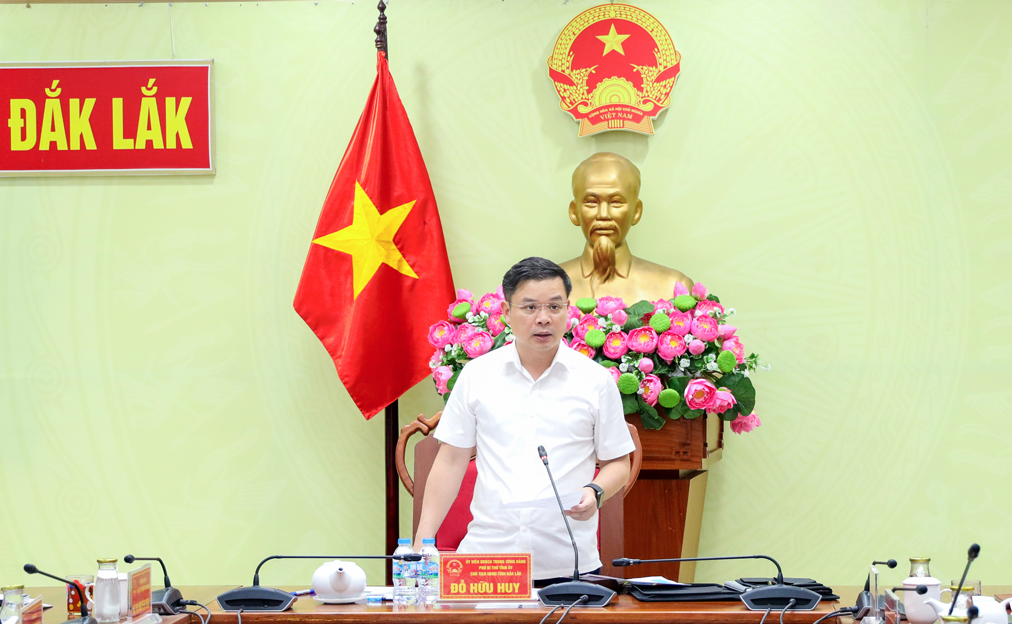 Rà soát công tác chuẩn bị Hội nghị công bố quy hoạch và xúc tiến đầu tư tỉnh Đắk Lắk